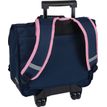 3664447148038-Cartable à roulettes Lola Espeleta - 38 cm - 2 compartiments - marine - Oberthur--1