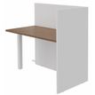 3253310523159-Banque d'accueil Retour direct haut OLA - L82,5 x H112 x P62,5 cm - structure blanc perle, plateau noye--0