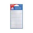 Apli Agipa - 280 étiquettes blanches adhésives - 8 x 20 mm - réf 111917