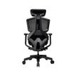 4710483774089-Fauteuil gamer ARGO One Black - accoudoirs réglables - appuie-tête intégré - noir--5