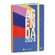 3371010498383-Agenda à élastique 1521 L'Optimisme - 1 semaine sur 2 pages - 15 x 21 cm - Quo Vadis--0