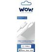 3571211504719-WOW - Câble USB C/Lightning 1m 3A Blanc --1