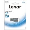 843367130979-Lexar JumpDrive V40 - clé USB 8 Go - USB 2.0 - gris--5