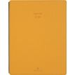 Agenda Stan - 1 semaine sur 2 pages - 19 x 24,5 cm - moutarde - Oberthur