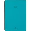 Agenda Stan - 1 semaine sur 2 pages - 11,5 x 16,5 cm - bleu canard - Oberthur