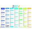 3664447152295-Calendrier Nuance - 7 mois par face - 32 x 42 cm - Oberthur--0
