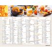 3664447151366-Mini calendrier illustré - 6 mois par face - 13,5 x 17,5 cm - différents modèles disponibles - Obert--3