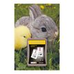 3147280261152-Lecas Nature - Plaque avec bloc éphéméride humoristique - 17 x 25 cm - lapin--0