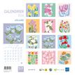 3700368757871-Blue Art Jolane - Calendrier illustré mensuel - 30 x 30 cm--0