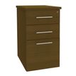 Caisson bout de bureau EXPRIM/LOFTER - L47 x P60 cm - imitation noyer