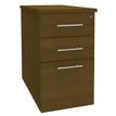 Caisson bout de bureau IDRA/DUAL - L47 x P80 cm - imitation noyer