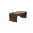 3617350001075-Bureau manager MOKA - L180 x P97 cm - plateau arqué - imitation noyer brun--0