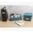 3130630686033-Exacompta OfficeByMe - Organiseur de bureau 4 compartiments - bleu canard--3
