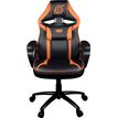 3328170286817-Fauteuil gamer NARUTO - accoudoirs fixes - appui-tête intégré - noir et orange--0
