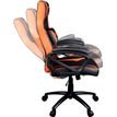 3328170286817-Fauteuil gamer NARUTO - accoudoirs fixes - appui-tête intégré - noir et orange--3
