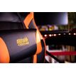 3328170286817-Fauteuil gamer NARUTO - accoudoirs fixes - appui-tête intégré - noir et orange--5