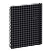 3660942084703-Agenda de bureau spiralé 16 mois Casual - 1 semaine sur 2 pages - A4 (21x29,7 cm) - gris - Exacompta--0