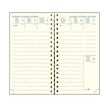 3660942084321-Agenda de poche spiralé 16 mois Capucine - 1 semaine sur 2 pages - 9 x 16 cm - bleu - Exacompta--1