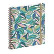 Agenda de bureau spiralé 16 mois Capucine - 1 semaine sur 2 pages - 14 x 18 cm - bleu - Exacompta