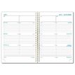 3660942084345-Agenda de bureau spiralé 16 mois Capucine - 1 semaine sur 2 pages - 14 x 18 cm - bleu - Exacompta--1