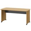 Bureau JAZZ+ - 160 cm - Pieds panneaux - chêne du bocage