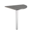 Angle de liaison à 90° pour Bureau Trend (pied non inclus) - frêne Toscan