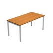 7331920001789-Bureau droit Trend - L160 - pieds arches - plateau imitation aulne--0