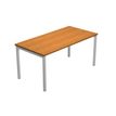 Bureau droit Trend - L180 - pieds arches - plateau imitation aulne