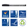 4007817098639-STAEDTLER Pigment soft brush 372 - 6 feutres pointe pinceau souple - gris & noir assortis--4