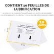 043859783939-Fellowes - 10 feuilles de lubrification pour destructeur--1