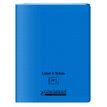 3020120123127-Conquérant Classique - Cahier polypro à rabat - 17 x 22 cm - 96 pages - grands carreaux (Seyes) - ble--0