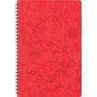 3664447204918-Agenda à spirale Primrose - 1 semaine sur 2 pages - 17 x 24,5 cm - corail - Oberthur--0