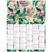 3664447193700-Calendrier Poster or - 6 mois par face - 21 x 26,5 cm - Oberthur--0
