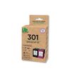 Cartouche compatible HP 301 - pack de 2 - noir, cyan, magenta, jaune - Uprint