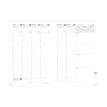 3371010513352-Quo Vadis - Agenda - 2025 - Ministre - Semainier Planning - Français - Club - Bleu - 13 mois de décembre à décembre - 16x24 cm - Papier Clairefontaine blanc - Fabri--1