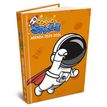 Agenda RDC reliure intégra BOUCHUT "Cosmo Space" 12,5 x 17,5 cm coloris jaune