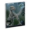 3660942087087-Cahier de textes à spirale Jurassic World - 17 x 22 cm - Raptor - Exacompta--0