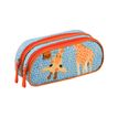 3371010520169-TROUSSE 2 COMPARTIMENTS Animascot par 8 - Girafe / Ours - 23x10x7 cm--0