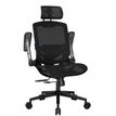 4710483778087-Fauteuil gamer Speeder One - accoudoirs réglables - appui-tête intégré - noir--3