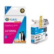Cartouche compatible Brother LC125XL - cyan - G&G
