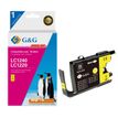 Cartouche compatible Brother LC1240 - jaune - G&G
