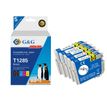 Cartouche compatible Epson T1285 Renard - Pack de 4 - noir, cyan, magenta, jaune - G&G