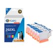 6941881288900-Cartouche compatible Epson 202XL Kiwi - Pack de 4 - noir, cyan, magenta, jaune - G&G--0