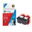 Cartouche compatible Canon PG-512XL/CL-513XL - Pack de 4 - noir, cyan, magenta, jaune - G&G