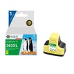 Cartouche compatible HP 363 - jaune - G&G