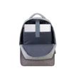 4260403579831-Sac à dos antivol Rivacase 7562 pour ordinateur portable 15,6" - Gris/Mocha avec port USB intégré - --8
