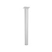 Pied de renfort Trend - H 69,5 cm - diam 6 cm - effet chromé