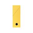 3130630895299-Exacompta - Boîte de transfert - dos 90 mm - toile jaune-Avant-0