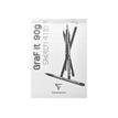 0000000004404-Clairefontaine Graf It - Carnet de croquis - 80 feuilles - A6 - 90 gr - blanc-Avant-3