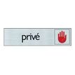 0400405080032-Pickup - Plaque de signalisation - 165 x 44 mm - privé-P_40508003_1-0
